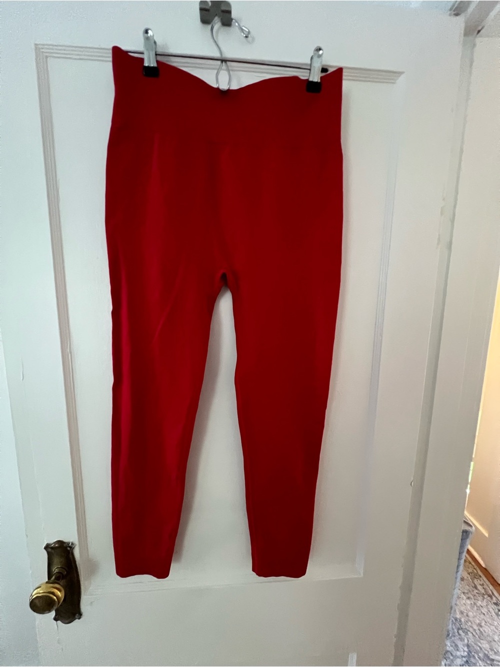 WeWoreWhat Red High-Waist Leggings
